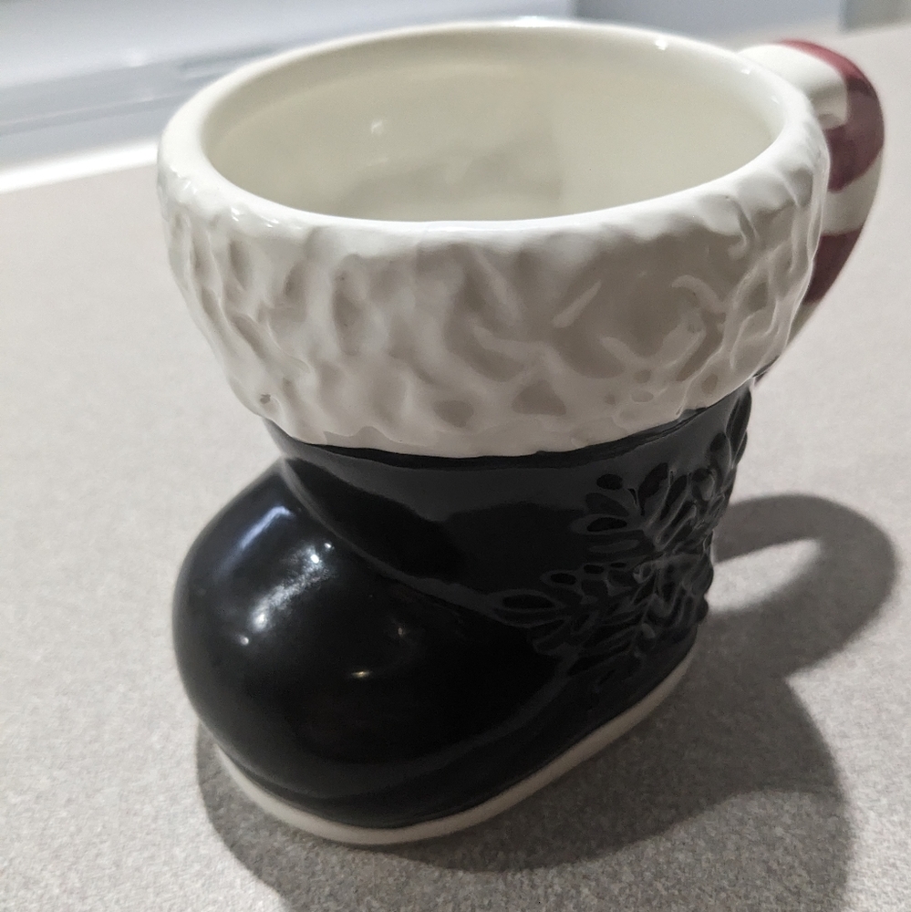 Santa Boot Coffee Mug